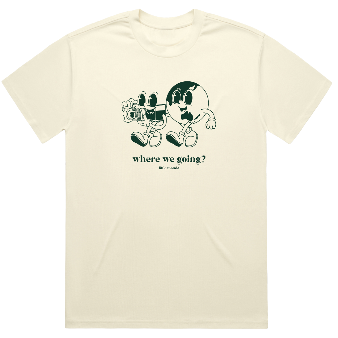 Butter 'Where are we going?' Heavy Weight Shirt